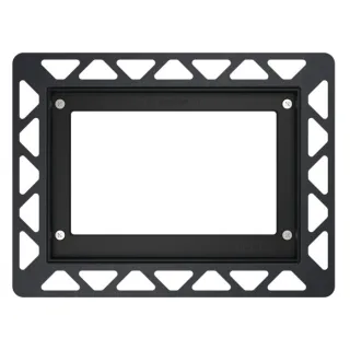 TECE Einbaurahmen für WC 9240647 für flächenbündige Montage, schwarz