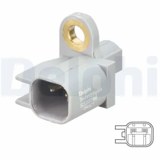 Delphi ABS-Sensor hinten SS20746 Ford C-Max Focus Grand Kuga Tourneo Transit