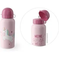 La Vida Thermoflasche Kindertrinkflasche Trinkflasche Wasserflasche la vida 400ml Kleine