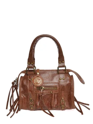Roberta M Braun Rindsledertasche
