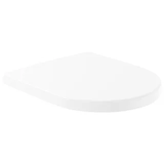 Villeroy & Boch Architectura WC-Sitz 98M9D101 weiß Alpin, Scharniere aus Edelstahl, ohne Softclose