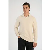 LINDBERGH Strickpullover mit Hemdkragen und leichter Struktur