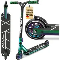 RE:SPORT Cityroller RE:SPORT® Revo Pro Stunt Scooter inkl. Ständer ABEC 9 Kugellagern, (Stuntscooter Kickscooter ABEC 9 Kugellager Trickroller, mit Ständer Profi Stuntroller 110mm PU Wheels & Y-Bar), Stunt Scooter REVO PRO für Kinder & Erwachsene