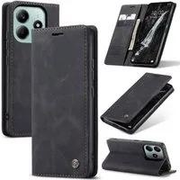 SmartUP Smartphone-Hülle für Xiaomi Redmi Note 14 5G Klapphülle Fliphülle Tasche Case Cover 6,67 Zoll, Integrierte Standfunktion, zwei Kartenfächer