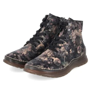 Rieker Schnürboots - Gr. 37 - Mehrfarbig - Synthetik
