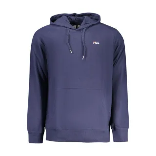 Fila Blauer Baumwoll-Hoodie für Herren