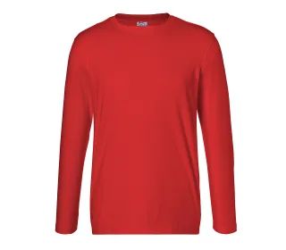 KÜBLER SHIRTS Longsleeve mittelrot XXL - 5025 6240-55-XXL