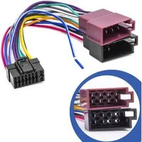 Adapter Universe DIN ISO Auto Radio Adapter Kabel Stecker Kabel Baum passend für Alpine KFZ-Adapter