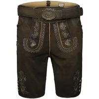 Stockerpoint Trachtenlederhose Wastl Herren (1-tlg) Trachtenlederhose, Trachtenhose, Bayerische Lederhose, Oktoberfest