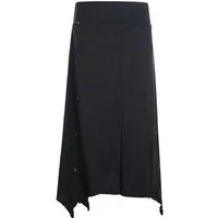 Vishes A-Linien-Rock Damen A-Linie Rock Baumwolle Vintage, Retro breiter Bund mit Kordel-Zu Alternative Bekleidung, Ethno, Hippie, Retro Style