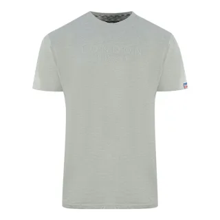 Aquascutum London 1851 Tape Logo Grau T-Shirt