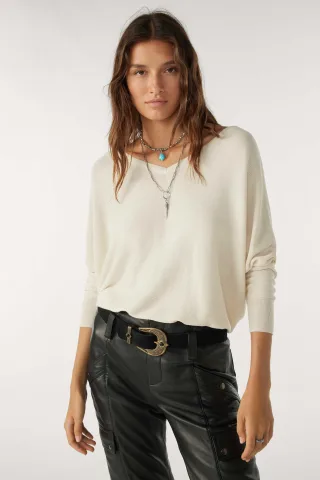 ba&sh - Pullover - Elsy beige - Gr. - 1