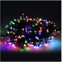 Sunicol LED-Lichterkette 10/20/50/100M, Solar, 8 Funktionen, Lichtsensorsteuerung, für Haus Garten Party Weihnachten Deko