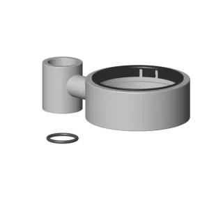 Dornbracht Glashalter mit Schieber - 90172062000-00 chrom