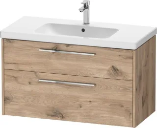 Duravit D-Code Waschtischunterschrank wandhängend Schubk. 2, DC4673010550000