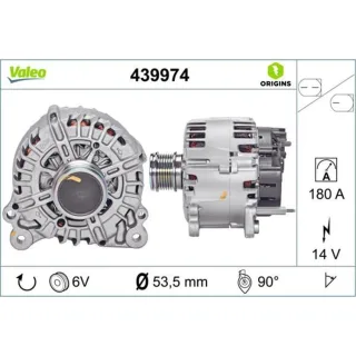 Valeo Lichtmaschine 180A Audi Seat Skoda VW 439974