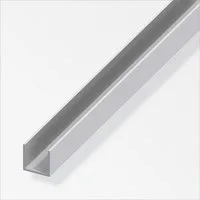 alfer Profil alfer U-Profil 1 m, 8.2 x 10.1 x 1.3 mm Aluminium