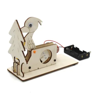 Wooden Woodpecker No. 1 Model Assembly Kit DIY Kit Children's Science Experiment Education Toy Student Technology Small