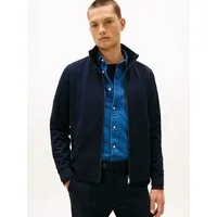 Tommy Hilfiger Strickjacke PERFORMANCE PUNTO MILANO normale Passform, 2-Wege-Reißverschluss