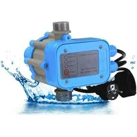 Clanmacy Wasserpumpe Pumpensteuerung Druckschalter mit Kabel Automatik «, 4800L/h Blau