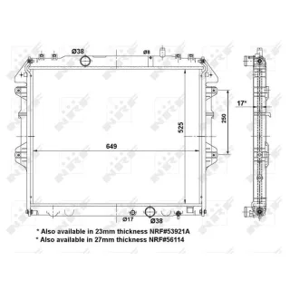 NRF K?hler f?r Antriebsbatterie Toyota Hilux 7