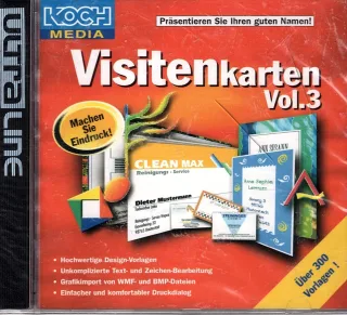 Ultraline. Visitenkarten 3. CD- ROM für Windows 95/98/2000