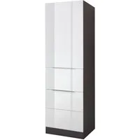 KOCHSTATION Seitenschrank KS-Brindisi 60 cm breit, 200 cm hoch, viel Stauraum
