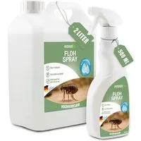 INSIGO Insektenspray Anti Floh-Spray Floh-Mittel Ungezieferspray, 2.5 l, biozidfreie Formel, auf Wasserbasis, geruchsarm, brennt / ätzt nicht