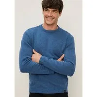 Bruno Banani Strickpullover in hochwertiger Wolloptik Woll-Look mit pflegeleichtem Tragekomfort. Ohne kratzendes Tragegefühl