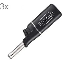 EDZARD Feuerzeuge Feuerzeug Edzard, Mini-Stabfeuerzeug, schwarz, nachfüllbar