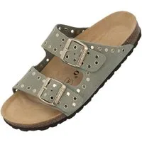 Palado Korfu Bistud Suede Premium Leather Pantolette