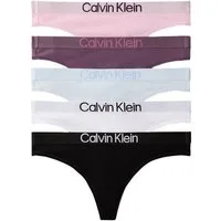 Calvin Klein Underwear Tanga THONG 5PK (Packung, 5-St., 5er-Pack) Mit elastischem Bund