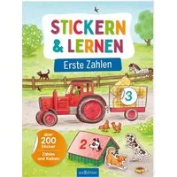 Stickern & Lernen – Erste Zahlen / diverse, Über 200 Sticker – Zählen und Kleben