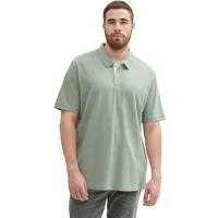 TOM TAILOR PLUS Poloshirt mit Logo-Stickerei