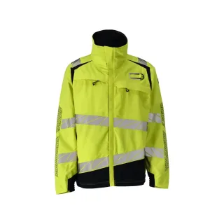 MASCOT Herren Jacke ACCELERATE MULTISAFE Hi-vis Gelb / Schwarzblau 3XL - 21309-281-17010-3XL
