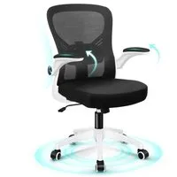 ALFORDSON Bürostuhl Ergonomischer, verstellbare Lendenwirbelstütze, (1 St), atmungsaktives Netzgewebe, S-Kurven-Rückenlehne, 360°-Drehfunktion