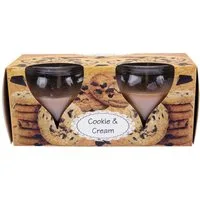 HS Candle Duftkerze (2-tlg), Kerze im Glas "Creation", 2er Pack mit je ca. 18 Std. Brenndauer