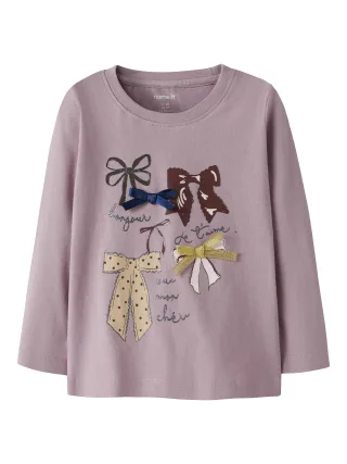 NAME IT - NMFRAKERNA LS TOP BOX keepsake lilac - Gr. - 92