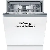 BOSCH vollintegrierbarer Geschirrspüler Serie 4 SBV4HVX14E, 14 Maßgedecke, Info Light - erlischt bei Beendigung des Spülvorgangs, flexible Körbe