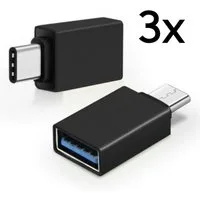 TradeNation Adapter USB C auf USB A 3.0 OTG USB-Stick für MacBook Samsung Buchse USB-Adapter USB-C zu USB 3.0 Typ A, Plug & Play OTG