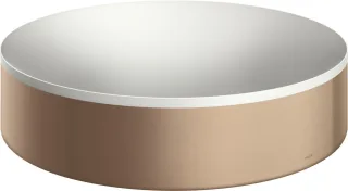 Hansgrohe Aufsatzwaschtisch AXOR Suite Basins&Bathtubs 400mm o.Hl.u.Ül weiss/brushed red gold, 42001 42001310