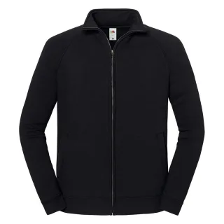 Fruit of the Loom Unisex Erwachsene Iconic Premium Sweat Jacke (Schwarz)