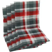GO-DE Sitzauflage, (Spar-Set, 4 St), Maße ca.: 48 cm x 98 cm x 5 cm