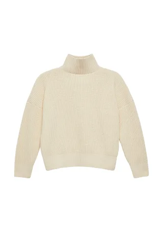 s.Oliver - Strickpullover creme - Gr. - 140