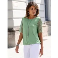 Witt T-Shirt Spitzen-Shirt Kurzarm