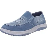 Coolwalk Lässiger Herrenschuh mit elastischem Einstieg und Komfort Slipper (89951968) Flach Slipper in Hellblau