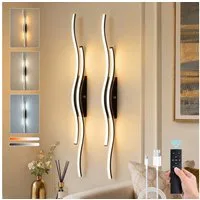 Lapalife Wandleuchte LED Dimmbar Akku Wandleuchte mit Fernbedienung, Kabellose, 3000K-6000K, 10000mAh mit Timing Nachttischlampe für Wohnzimmer