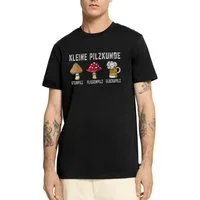 Spreadshirt T-Shirt Kleine Pilzkunde Bier Geschenk Biergeschenke Für Männer Männer Premium (1-tlg)