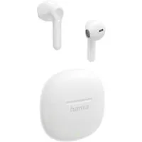 Hama True-Wireless Bluetooth-Kopfhörer Action One Earbuds mit Ladebox Bluetooth-Kopfhörer (Sprachsteuerung, True Wireless, integrierte Steuerung für Anrufe und Musik, Google Assistant, Siri, A2DP Bluetooth, HFP, HSP, AVRCP Bluetooth, Touch-Control, L