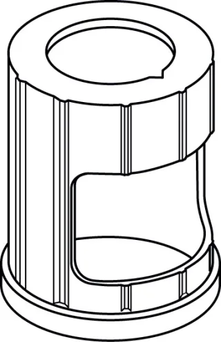 Ideal Standard Führungshülse JOY, für Griffkappe F960990NU